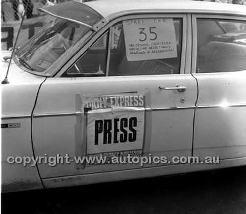 London to Sydney Marathon 1968 - Code - 68-London to Sydn-068