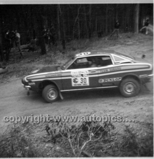 Southern Cross Rally 1975 - Code - 75-T SC61075-010