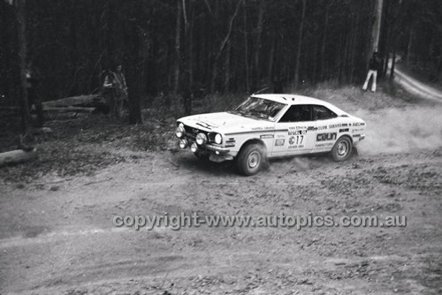 Southern Cross Rally 1975 - Code - 75-T SC61075-060