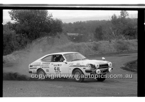 Southern Cross Rally 1976 - Code - 76-T91076-077