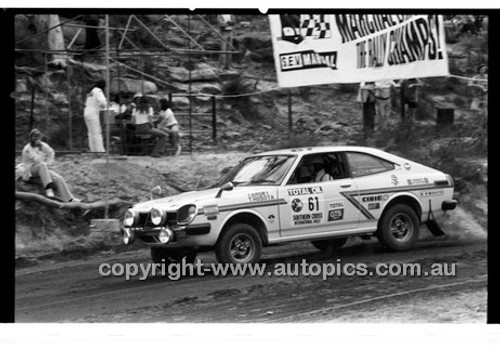 Southern Cross Rally 1977 - Code -77-T81077-083