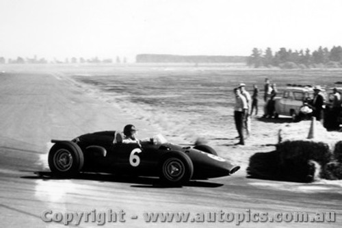 61513 - D. Gurney  BRM P48 - Ballarat Air Strip 1961