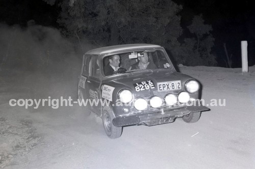 67962 - Southern Cross Rally 1967  Morris Mini -  Photographer Lance J Ruting