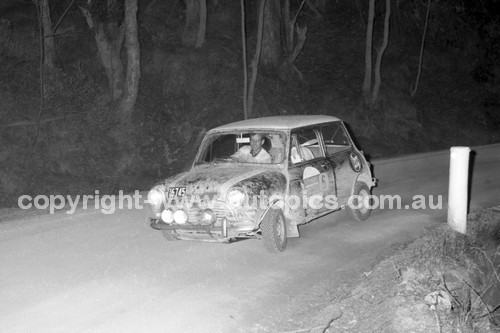 67968 - Southern Cross Rally 1967  Morris Mini -  Photographer Lance J Ruting