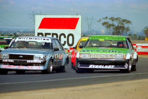 81090 - Bob Morris & Gary Willmington, Falcon XD - Calder 15th March 1981 - Photographer Peter D'Abbs