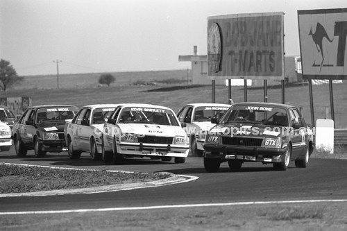 80091 - John Bowe, Kevin Bartlett, Jim Richards,  HDT VC Commodore, Race of Champions, Calder 15th November 1980 - Photographer Peter D'Abbs