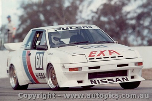 84009 - Christine Gibson  Pulsar EXA Turbo  - Oran Park 1984