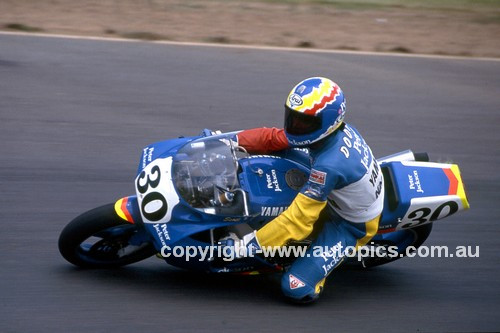 92051 -  Mick Doohan, Yamaha - Easter Creek 1992 - Photographer Ray Simpson