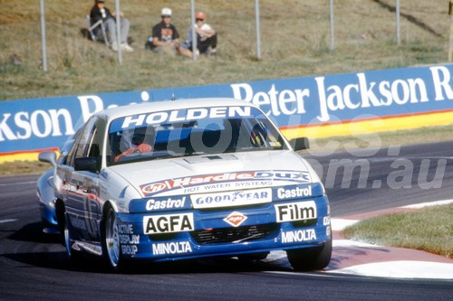 92056 -  Peter Fitzgerald / Jim Zerefos / Brett Peters, Holden VN Commodore SS - Bathurst 12 Hour 1992 - Photographer Ray Simpson