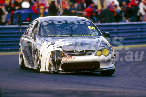 01790 - C. Lowndes & N. Crompton, Ford Falcon AU - Bathurst 2001 - Photographer  Marshall Cass