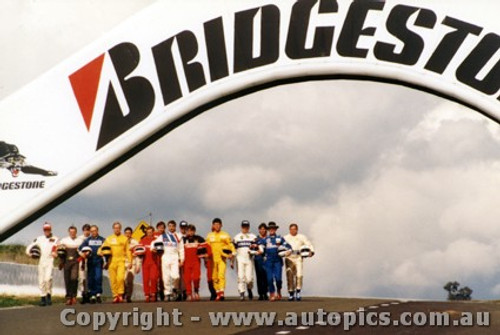 89732 - Brock, Moffat, Bond, Fury, Grice, Seton, Perkins and more - Bathurst 1989