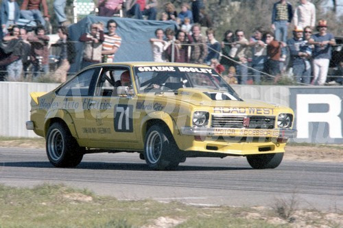 78128 -  Graeme Hooley, Torana A9X - Aust. Sports Sedan Champs.  - Wanneroo 18th June 1978 - Photographer Tony Burton