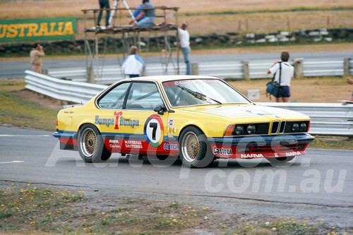 86088 - Charlie O'Brien, BMW 635 csi  -  Symmons Plains 8th March 1986 - Photographer Keith Midgley