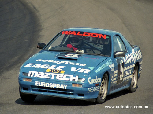 88119 - Garry Waldon - RX-7 Turbo - Amaroo 1988