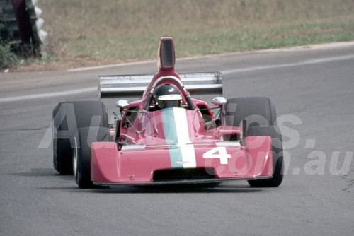 77642-  Peter Gethin Chevron B37- Tasman Series Australian Grand Prix Oran Park 1977 - Photographer Neil Stratton