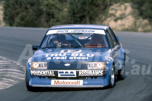 82114 - Dick Johnson, Ford Falcon - Amaroo Park 1982  - Photographer  Lance J Ruting