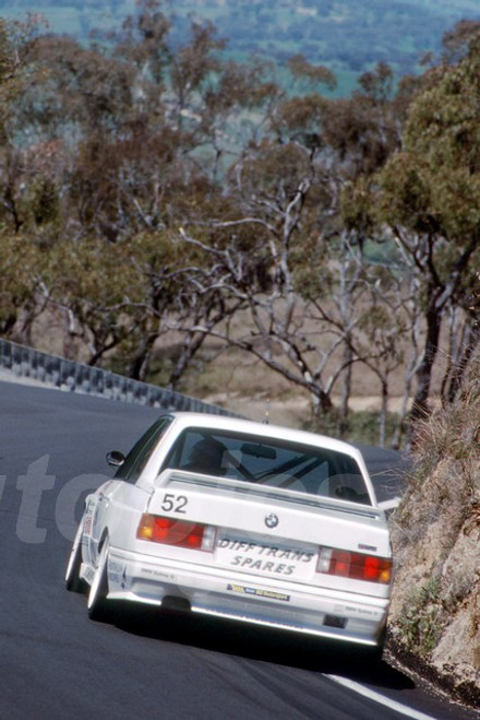 90878 - PETER DOULMAN / JOHN COTTER, BMW M3 - Tooheys 1000 Bathurst 1990 - Photographer Ray Simpson