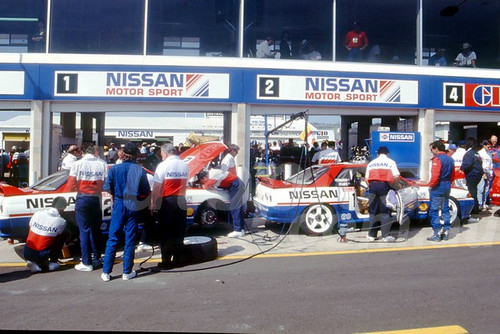 91778 - JIM RICHARDS / MARK SKAIFE, NISSAN SKYLINE R32 GT-R - 1991 Bathurst Tooheys 1000 - Photographer Ray Simpson