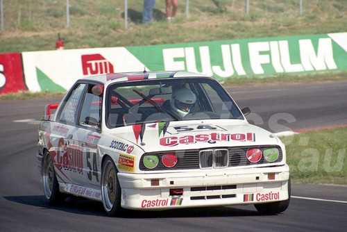 91905 - KEITH SHARP / IAN SPURLE / EDGAR SALWEGTER, BMW M3 - 1991 Bathurst Tooheys 1000 - Photographer Ray Simpson