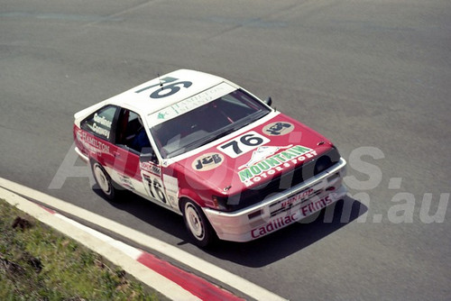 92855 - CALVIN GARDINER / MIKE CONWAY / GEOFFF ORSHAW, TOYOTA SPRINTER - 1992 Bathurst Tooheys 1000 - Photographer Lance J Ruting