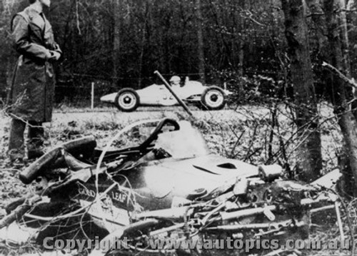 68544 - Jim Clark s fatal crash at Hockenheim on the 7th April 1968.