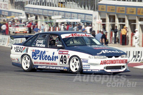 96821 - GREG CRICK / DAVID PARSONS - Commodore VR - AMP Bathurst 1000 1996 - Photographer Marshall Cass