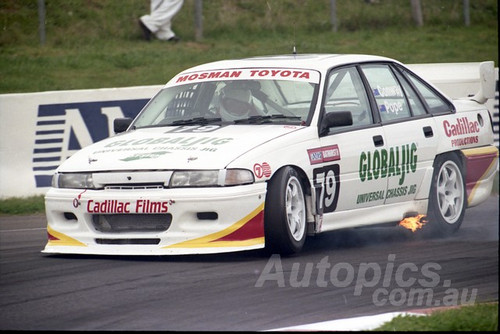 96837 - MIKE CONWAY / MILES POPE - Commodore VP - AMP Bathurst 1000 1996 - Photographer Marshall Cass