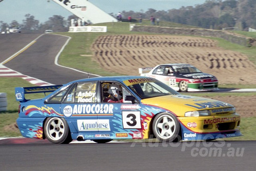 95756 - TREVOR ASHBY / STEVE REED -  COMMODORE VP -  Tooheys 1000 - Bathurst 1995 - Photographer Marshall Cass