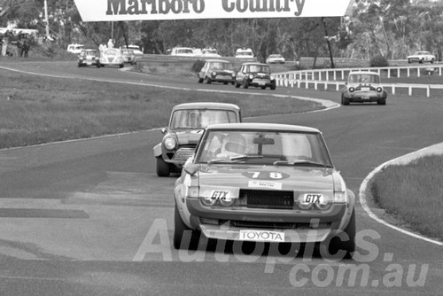 74196 - Brian SAMPSON  Toyota Celica - Sandown 8th September 1974 - Photographer Peter D'Abbs