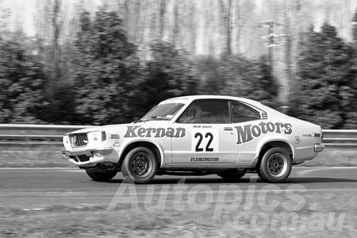 74213 - Nick Louis, Mazda RX3 - Sandown 250 8th September 1974 - Photographer Peter D'Abbs
