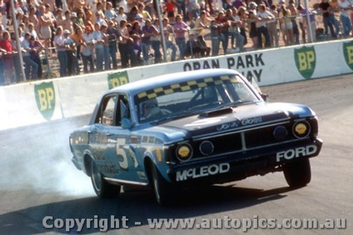 71103 - John Goss Ford Falcon GTHO -  Oran Park 1971