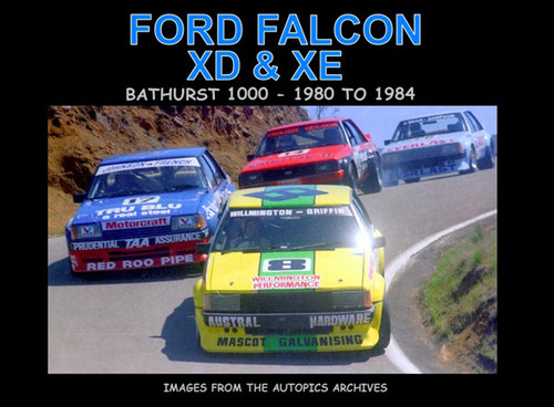 !Ford Falcon XD/XE - Bathurst '80 to '84 - 80 Page Hard Cover Book - Pictorial History !Ford Falcon XD/XE - Bathurst '80 to '84 - 80 Page Hard Cover Book - Pictorial History