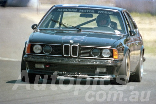 85080 - Jim Richards BMW 635 - Wanneroo March 1985 - Photographer Tony Burton