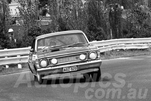 69825 - David McKay & Brian Foley - Ford Falcon XW GTHO  - Sandown 14 September 1969 - Photographer Peter D'Abbs