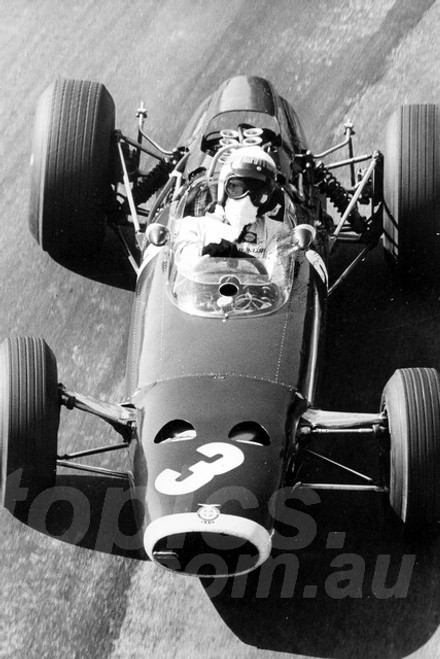 66307 - Jackie Stewart , BRM P261 BRM V8 - Longford 1966 Tasman Series