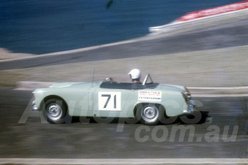 700046 - Russ Baldwin Sprite Mk2 - Mattara Hill Climb Newcastle 1970