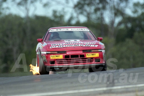 92116 - Garry Willmington, Toyota Supra - Lakeside 3rd May 1992 - Photographer Marshall Cass