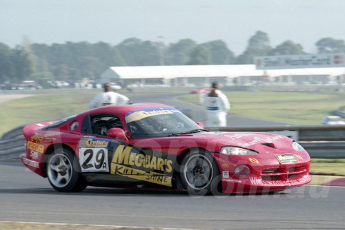 99023 - Gary Waldon, Dodge Viper - Sandown 27th June 1999 - Photographer Marshall Cass