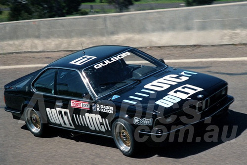 88861 - RAY & GRAHAM GULSON, BMW 635CSi - Bathurst 1000, 1988 - Photographer Lance J Ruting