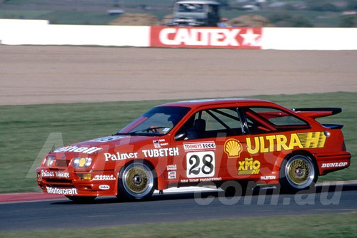 88874 - JOHN BOWE / ROBB GRAVETT / NEVILLE CRICHTON, Ford Sierra - Bathurst 1000, 1988 - Photographer Lance J Ruting