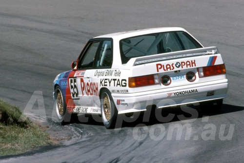 88901 - PAUL RADISICH / LUDWIG FINAUER, BMW M3 - Bathurst 1000, 1988 - Photographer Lance J Ruting