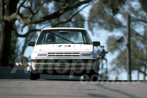 88916 - BRETT RILEY / PETER McKAY, TOYOTA COROLLA - Bathurst 1000, 1988 - Photographer Lance J Ruting