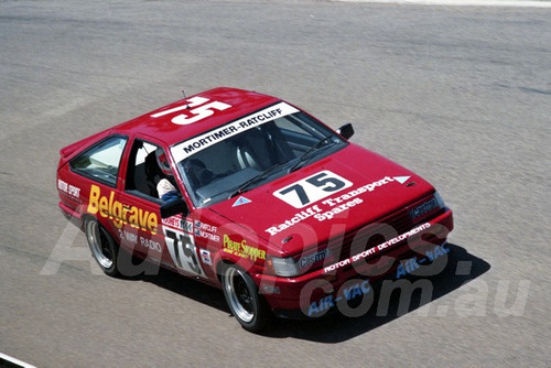 88919 - MIKE MORTIMER / DAVID RATCLIFF, TOYOTA COROLLA - Bathurst 1000, 1988 - Photographer Lance J Ruting