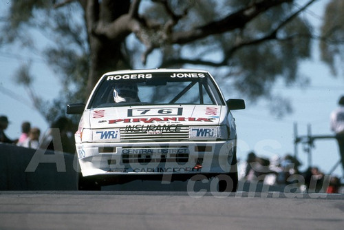 88923 - DENNIS ROGERS / GARRY JONES, TOYOTA COROLLA - Bathurst 1000, 1988 - Photographer Lance J Ruting