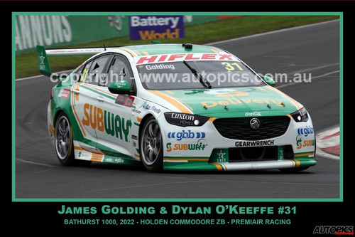 2022763 - James Golding - Dylan O'Keeffe - Holden Commodore ZB - Supercars - Bathurst, REPCO 1000, 2022