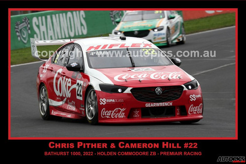 2022776 - Chris Pither - Cameron Hill - Holden Commodore ZB - Supercars - Bathurst, REPCO 1000, 2022