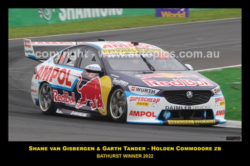 2022700-1 - Shane van Gisbergen - Garth Tander - Holden Commodore ZB - Supercars - Bathurst, REPCO 1000, 2022 WINNERS