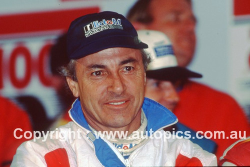 93866 - Peter Brock - Head Shot - Bathurst 1993 - Photographer Ray Simpson