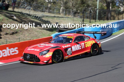 23414 -  S.van Gisbergen, B.Feeney, M.Goetz   - Mercedes AMG GT3, Car 888 - Liqui Molly,  Bathurst 12 Hour 2023