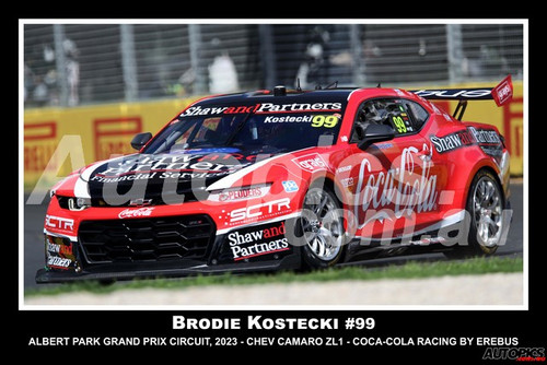 23503 - Brodie Kostecki   - Chev Camaro - ZL1, Car 99 - Albert Park Grand Prix Circuit, 2023